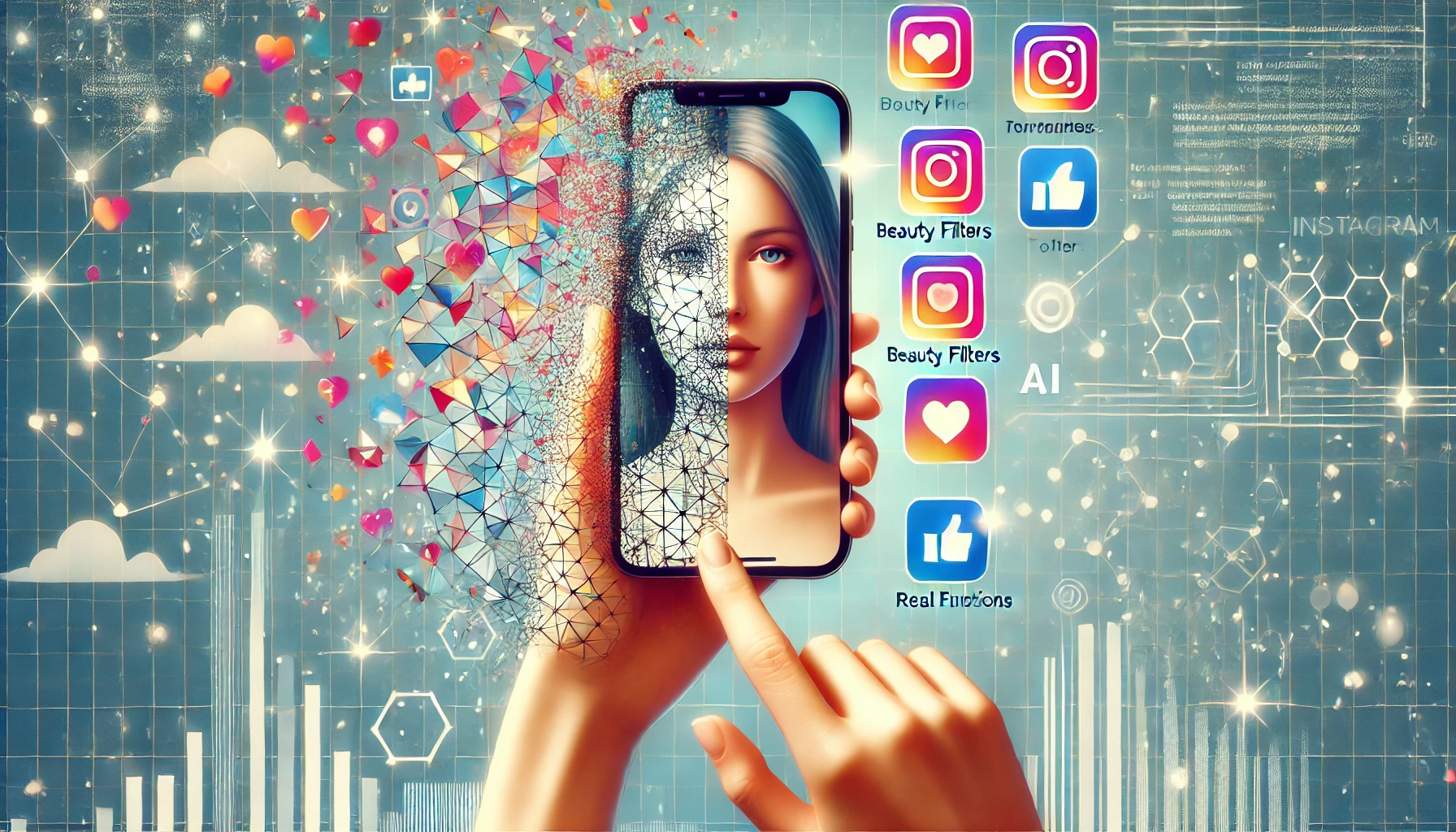 Instagram dice addio ai filtri bellezza: una scelta controcorrente in un mondo dominato dall’AI?